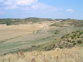Vue des paysages vers Layana (Aragon) Vue des paysages vers Layana (Aragon)