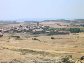 Vue des paysages vers Layana (Aragon) Vue des paysages vers Layana (Aragon)