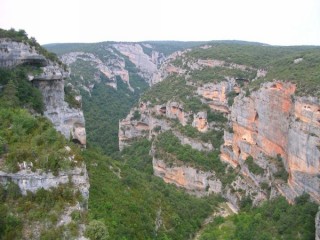 Cañons dans la Sierra de Guara, non loin... Cañons dans la Sierra de Guara, non loin...