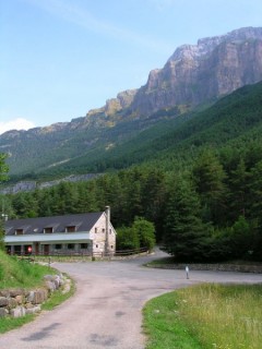 Vue de la Valle d'Ordessa dans le Parc...