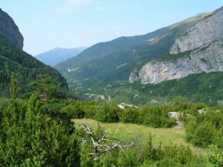 Vue de la Valle d'Ordessa dans le Parc...
