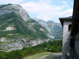 Vue de la Valle d'Ordessa dans le Parc...