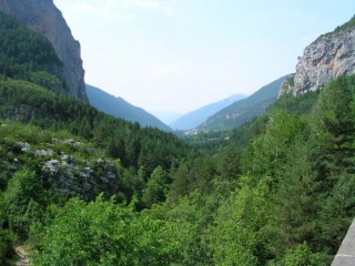 Vue de la Valle d'Ordessa dans le Parc...
