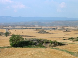 La Plaine dans la valle du Rio Onsella, non loin...
