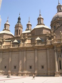 Saragosse : détail de la Virgen del Pilar