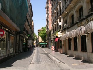 Saragosse : rue du centre ville