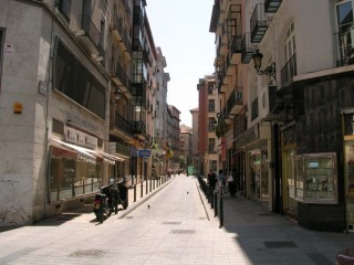 Saragosse : rue du centre ville