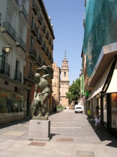 Saragosse : rue du centre ville