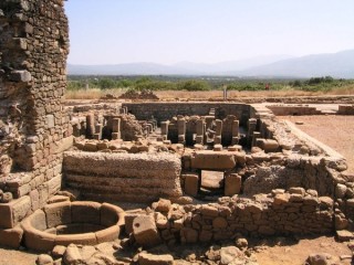Photo des ruines de la cit romaine de Caparra (Estrmadure...
