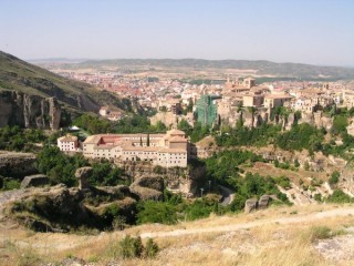 Cuenca : vue d'ensemble de la ville
