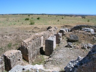 Vestiges et paysages sur le plateau de Clunia