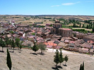 Pearanda de Duero vu depuis le chteau
