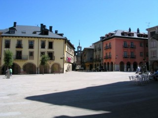 Ponteferrada : vue de la ville haute