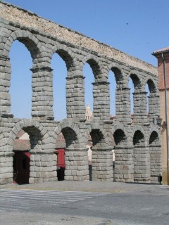 Les arches de l'aqueduc