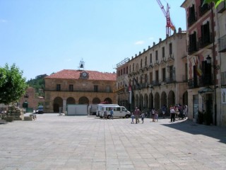 Vue de la ville de Soria (Castille-Lon)