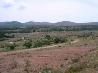 Vue des ruines antiques de Tiermes (Castille-Lon)