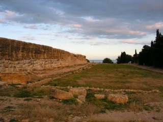 Rempart de la ville romaine