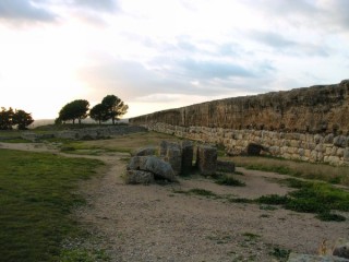 Rempart de la ville romaine