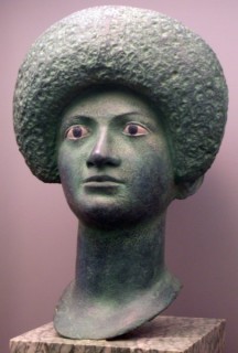 Statue de femme dans le muse