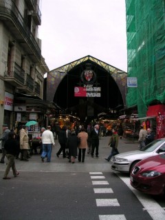 BARCELONE : photo de Barcelone - Les halles sur...