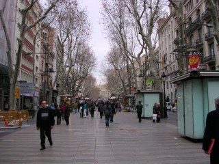 BARCELONE : photo de Barcelone - Les Ramblas