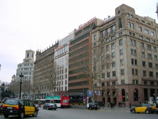 BARCELONE : photo de Barcelone - Plaza de Catalua