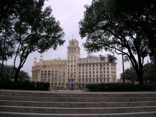 BARCELONE : photo de Barcelone - Plaza de Catalua