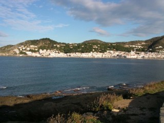 Vue du port de La Selva dans le Cap de Creus