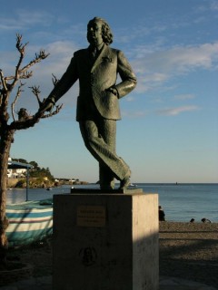 Photo de la Statue de Dali  Cadaqus