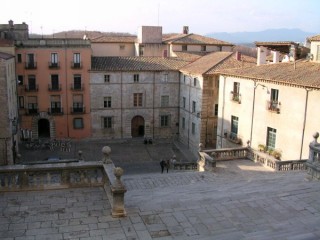 Grone (Catalogne) - Vue de Grone depuis le...