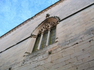 Vue du monastère de Poblet (Catalogne) Vue du monastère de Poblet (Catalogne)