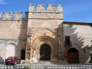 Vue du monastre de Santes Creus (Catalogne)