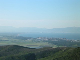 Chteau de Toroella-de-Montgri : paysage depuis le...