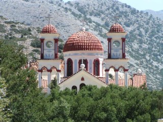 Eglise entre Hora Sfakion et Georgioupoli