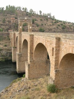 Photo du Pont Romain d'Alcantara (Estrémadure) Photo du Pont Romain d'Alcantara (Estrémadure)