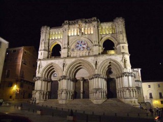 Faade de la cathdrale de Cuenca