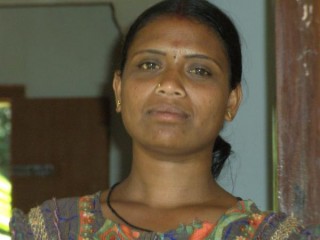 Femme du village tribal Kozhimala