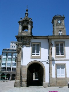 LUGO : photo du btiment de l'Ayuntamiento (Marie...