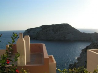 La mer, vue de la chambre