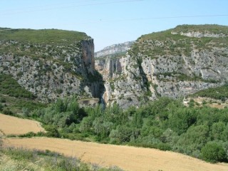 Photo du Cañon de Lumbier (Aragon) Photo du Cañon de Lumbier (Aragon)