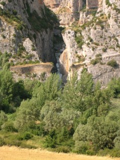 Photo du Cañon de Lumbier (Aragon) Photo du Cañon de Lumbier (Aragon)