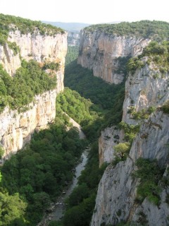 Photo du Cañon de Lumbier (Aragon) Photo du Cañon de Lumbier (Aragon)