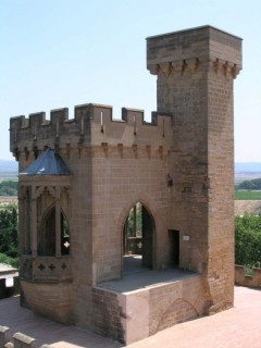 Photo du Palais mdival d'Olite (Navarre)