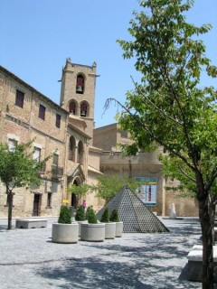 Vue du Palais mdival d'Olite (Navarre)
