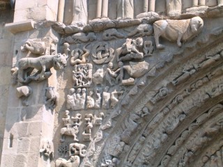 SANGUESA : Photo de la ville de Sanguesa (Navarre)