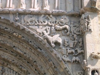 SANGUESA : Photo de la ville de Sanguesa (Navarre)