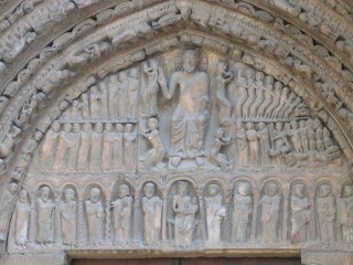 SANGUESA : Photo de la ville de Sanguesa (Navarre)