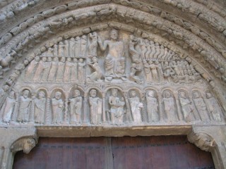 SANGUESA : Photo de la ville de Sanguesa (Navarre)