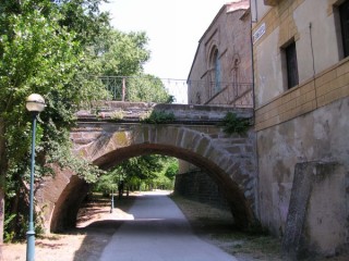 SANGUESA : Photo de la ville de Sanguesa (Navarre)
