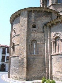 SANGUESA : Photo de la ville de Sanguesa (Navarre)